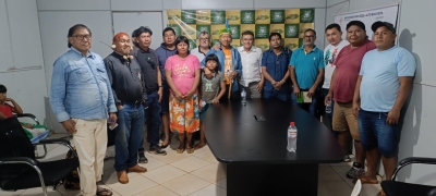 Prefeito José Maranhão recebe lideranças Xavante para tratar de assuntos diversos